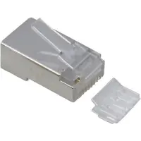 TRU COMPONENTS TC-2525010 Stekker, recht Aantal polen: 8P8C 50 stuk(s)