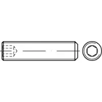 Toolcraft TO-5412870 Draadpen M4 4 mm 100 stuk(s)