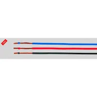 HELU 52872 Enkele ader H05Z-K 1 x 0.50 mm² Zwart 100 m
