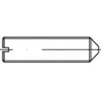 Toolcraft TO-5378325 Draadpen M8 16 mm RVS A4 25 stuk(s)