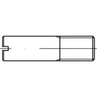 Toolcraft TO-5394723 Tapeind M5 Staal Galvanisch verzinkt 100 stuk(s)