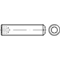 Toolcraft TO-5415894 Draadpen M16 16 mm Staal Galvanisch verzinkt 100 stuk(s)