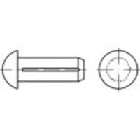 Toolcraft TO-5451846 Halfronde kerfnagel 2 mm 500 stuk(s)