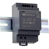 MEAN WELL DDR-60L-12 DIN-rail DC/DC-converter 12 V/DC 5 A 60 W Aantal uitgangen:1 x Inhoud 1 stuk(s)