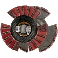 Rhodius 209503 VSK getande waaierschijf met vlies 115 x 22,23 mm Diameter 115 mm 1 stuk(s)