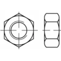 Toolcraft TO-5453556 Zeskantmoeren M20 25 stuk(s)