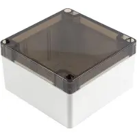 Hammond Electronics 1554 PC SL 1554L2GYSL Universele behuizing Polycarbonaat Grijs 1 stuk(s)