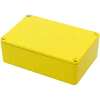 Hammond Electronics 1590B3YL Universele behuizing 116 x 77 x 38 Aluminium spuitgietwerk Geel 1 stuk(s)