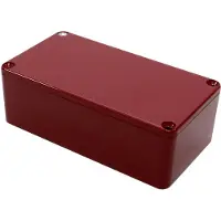 Hammond Electronics 1590B2RD Universele behuizing 112 x 60 x 38 Aluminium spuitgietwerk Rood 1 stuk(s)