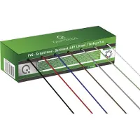 Quadrios 19011CA089 Draad LiFY 1 x 1 mm² Blauw, Bruin, Grijs, Rood, Zwart, Wit, Geel-groen 35 m