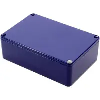 Hammond Electronics 1590B3CB Universele behuizing 116 x 77 x 38 Aluminium spuitgietwerk Blauw 1 stuk(s)