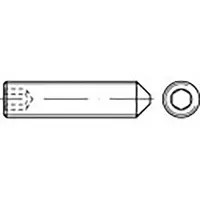 Toolcraft TO-6857352 Draadpen M12 50 mm Staal Verzinkt 100 stuk(s)