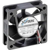 X-FAN RDH6025B2 Axiaalventilator 24 V/DC 33 m³/h (l x b x h) 60 x 60 x 25 mm