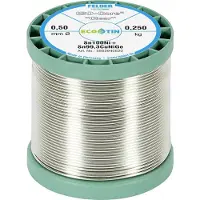 FELDER ISO-Core Clear Sn100Ni+ Soldeertin Spoel Sn99,25Cu0,7Ni0,05 0.250 kg 0.5 mm