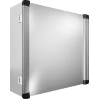 Rittal AX 6315.650 Installatiebehuizing 130 x 210 x 600 x 600 x 600 Plaatstaal, Aluminium, Kunststof Lichtgrijs 1 stuk(s) Piece