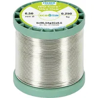 FELDER ISO-Core Ultra Clear SAC305 Soldeertin Spoel Sn96,5Ag3Cu0,5 0.250 kg 0.5 mm