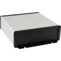 Hammond Electronics 1457T1602E Universele behuizing 160 x 165 x 55 Aluminium Transparant 1 stuk(s)