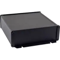 Hammond Electronics 1457T1602EBK Universele behuizing 160 x 165 x 55 Aluminium Zwart 1 stuk(s)