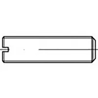 Toolcraft TO-6855354 Draadpen M3 5 mm Staal 1000 stuk(s)