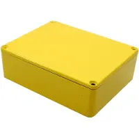 Hammond Electronics 1590BB2YL Universele behuizing 119 x 94 x 38 Aluminium spuitgietwerk Geel 1 stuk(s)