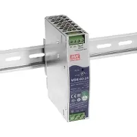 MEAN WELL WDR-60-24 DIN-rail netvoeding 24 V/DC 2.5 A 60 W Aantal uitgangen:1 x Inhoud 1 stuk(s)