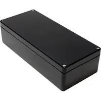 Hammond Electronics 1590ZGRP163BK Universele behuizing 360 x 160 x 90 Polyester Zwart 1 stuk(s)