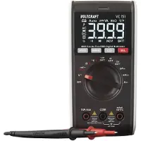 Voltcraft VC151 Multimeter Digitaal CAT III 600 V Weergave (counts): 4000