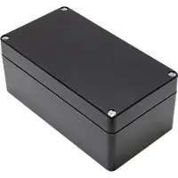Hammond Electronics 1590ZGRP123BK Universele behuizing 220 x 120 x 90 Polyester Zwart 1 stuk(s)