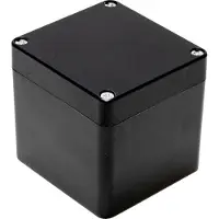 Hammond Electronics 1590ZGRP084BK Universele behuizing 80.5 x 75.50 x 75 Polyester Zwart 1 stuk(s)