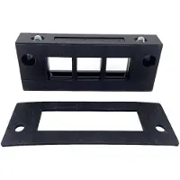 TRU COMPONENTS DVK-W3 Kabelinvoeringsplaat Klem-Ø (max.) 16 mm Polyamide Zwart 1 stuk(s)