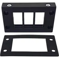 TRU COMPONENTS DVK 10/6 Kabelinvoeringsplaat Klem-Ø (max.) 16 mm Polyamide Zwart 1 stuk(s)