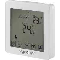 Sygonix SY-4961570 Touch 2 Kamerthermostaat Montagewijze: Inbouw (in muur) Weekprogramma 1 stuk(s)