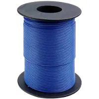 Donau Elektronik 125-S50-2 Draad 1 x 0.25 mm² Blauw 50 m