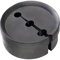 Wiska 10104447 GFD 16/01/050 Dicht-inzetstuk Slagvast, Met trekontlasting M16 M16 Kunststof Zwart (RAL 9005) 25 stuk(s)