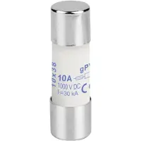 Weidmuller 2783230000 FUSE 10X38 10A 1000 VDC GPV Buiszekering (Ø x l) 10.3 mm x 38 mm 10 A 1000 V/DC Inhoud 10 stuk(s)