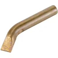 Toolcraft TO-7766193 Soldeerpunt Beitelvorm, gebogen Grootte soldeerpunt 22 mm Lengte soldeerpunt: 155.5 mm Inhoud: 1 stuk(s)