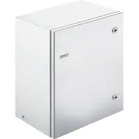 Weidmuller KEBXQL504030S4B1 AK 8000071038 Wandbehuizing 400 x 500 x 300 Staal (niet roestend) Geborsteld 20 stuk(s)