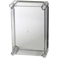Fibox Cover, PC Transparent 3720556 Universele behuizing 280 x 190 x 80 Polycarbonaat Grijs-wit (RAL 7035) 1 stuk(s)