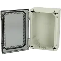 Fibox NEO ABS 322215 T 4811000 Wandbehuizing 220 x 320 x 150 Polycarbonaat Corrosiebestendig Grijs-wit (RAL 7035) 1 stuk(s)