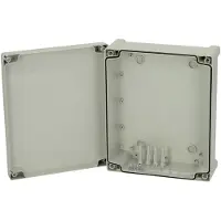 Fibox TPC 292411 Universele behuizing 289 x 239 x 107 Polycarbonaat Grijs-wit (RAL 7035) 1 stuk(s) Piece