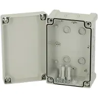 Fibox TPCM 191209 Universele behuizing 187 x 122 x 90 x 122 Polycarbonaat Grijs-wit (RAL 7035) 1 stuk(s) Piece