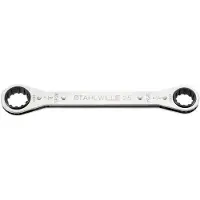 Stahlwille 41571214 25ASP 12 X 14 RATSCHENRINGSCHLUESSEL Dubbele ringsleutelratelset Sleutelbreedte (inch) 3/8 - 7/16