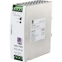 TRU COMPONENTS TC-10580796 DIN-rail netvoeding 24 V/DC 5 A 120 W Aantal uitgangen:1 x Inhoud 1 stuk(s)