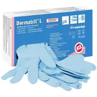 Kcl Dermatril L 741 074108081C Wegwerphandschoen 100 stuk(s) Maat (handschoen): 8 EN 455