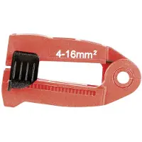 Cimco Flexi-Strip 107092 Inzetstuk voor striptang Elektronica Fijnafstelling 4 tot 16 mm² Geschikt voor merk