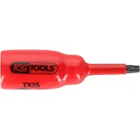 Ks Tools 117.2457 117.2457 Torx Verwisselbare kop Geïsoleerd T 25 3/8 (10 mm)