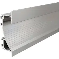 Deko-light 975491 EL-02-12 Droogbouwprofiel Aluminium (b x h x d) 25.50 x 75 x 2000 mm 2 m