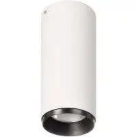 Deko-light Lucea 10 348153 Plafondopbouwarmatuur LED vast ingebouwd 10 W COB LED Energielabel: F (A - G) Verkeerswit (RAL 9016)