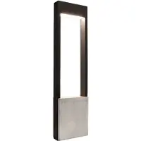 Deko-light Chertan 733044 Staande buitenlamp LED LED vast ingebouwd 13 W Energielabel: G (A - G) Donkergrijs