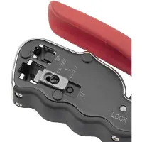 Calvin Klein T3673A T3673A Krimptang Modulaire stekkers Incl. stripgereedschap RJ11, RJ45